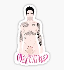 Overexposed Sticker