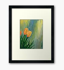 Yellow Tulips Framed Print