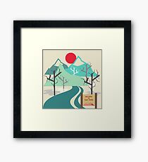 Lynch Playground Framed Print