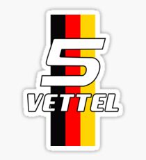 Sebastian Vettel #5 Sticker
