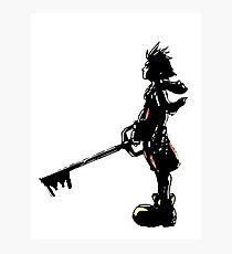 Kindom Hearts -Sora Photographic Print