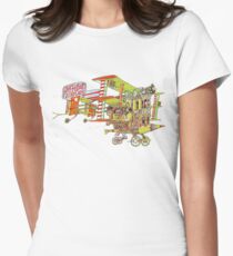 Jefferson Airplane - After Bathing at Baxter's Women's Fitted T-Shirt
