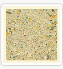MEXICO CITY MAP Sticker