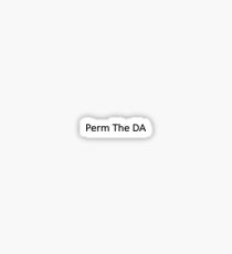 Perm the DA Sticker