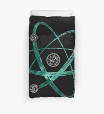 ATOMatic (Teal) Duvet Cover
