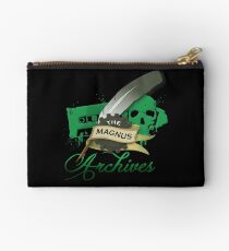 The Magnus Archives Logo Zipper Pouch