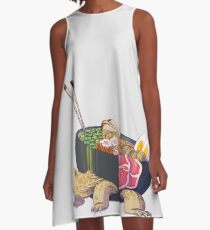 Ramen Tortoise A-Line Dress