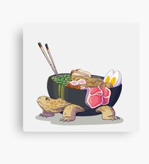 Ramen Tortoise Canvas Print