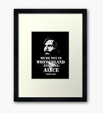 Charles Manson - Wonderland Framed Print