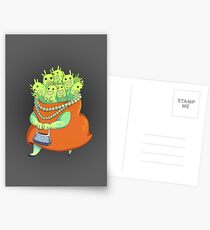 Undercover Monster Postcards