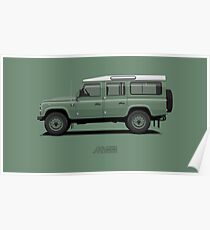 Defender 110 Heritage Version Hardtop Poster