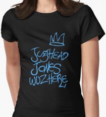 Jughead Jones was here / Blue Women's Fitted T-Shirt