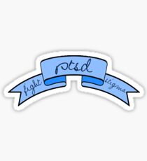 Fight PTSD stigma Sticker