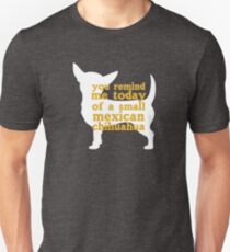 Small Mexican Chihuahua Slim Fit T-Shirt