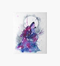 Galaxy Wolf Art Board