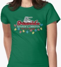 Griswold's Exterior Illumination Women's Fitted T-Shirt