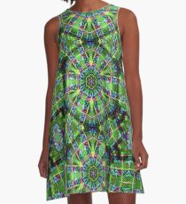 Albert Hoffman Blotter mandala A-Line Dress
