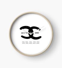 Horse Shoes Clock
