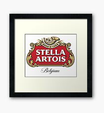 Stella artois classic Framed Print