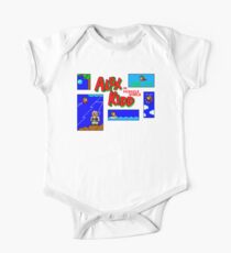 Alex Kidd in Miracle World - Title Screen One Piece - Short Sleeve