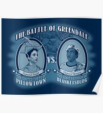 Pillows Vs. Blankets Poster