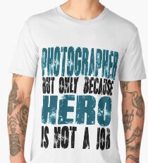 Photographer Hero Men's Premium T-Shirt