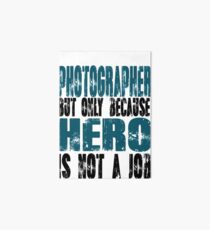 Photographer Hero Art Board