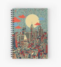 philadelphia panorama 3 Spiral Notebook