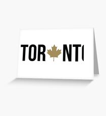 Toronto Maple | OVO Colorway Greeting Card