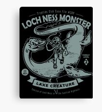 Lochness Monster - Cryptids Club Case file #200 Canvas Print