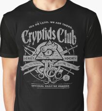 Cryptids Club (Dark Shirt Version) Graphic T-Shirt