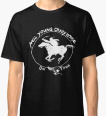 TOUR NEIL YOUNG CRAZY HORSE TELUR BLACK Classic T-Shirt