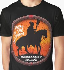 TOUR NEIL YOUNG CRAZY HORSE TELUR COLOR Graphic T-Shirt
