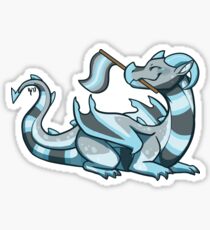 Demiboy Pride Flag Dragon (1st Edition) Sticker