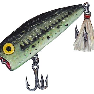 Slim Craw Crankbait Fishing Lure - Chartreuse Rootbeer Sticker