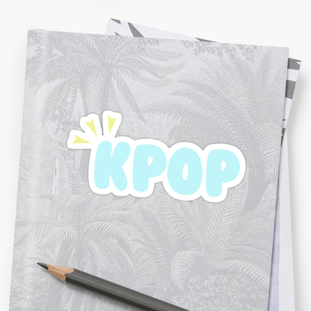 kpop stickers by fareeda redbubble