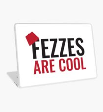 Fezzes Are Cool Laptop Skin