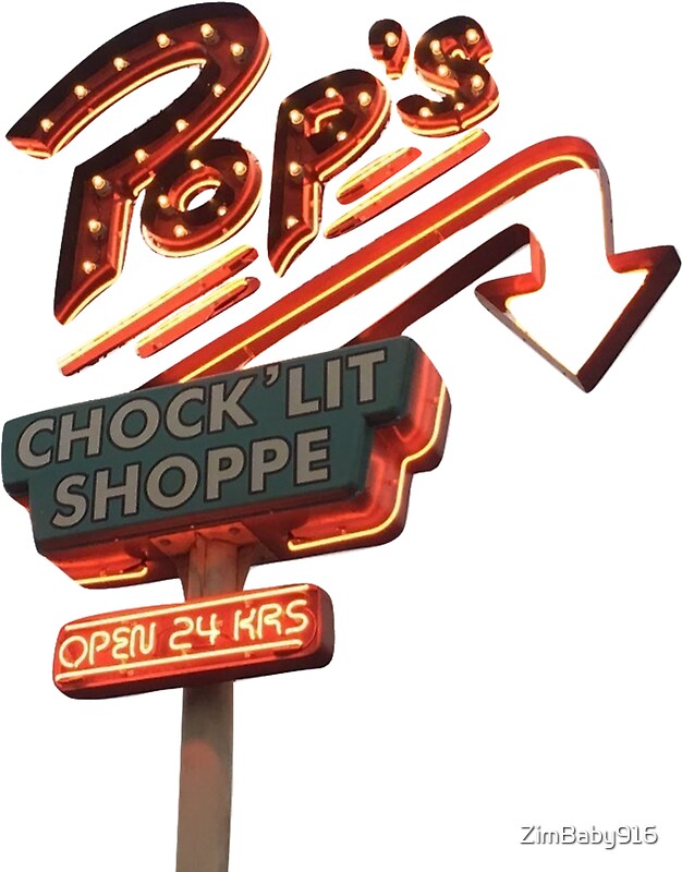 Pops Chocklit Shoppe: Pegatinas | Redbubble