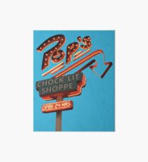 Pop's Chock'lit Shoppe Riverdale Art Board
