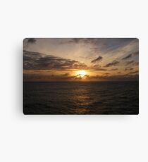 Sunrise over the Tasman Sea Canvas Print