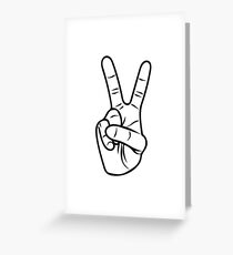 PEACE Greeting Card