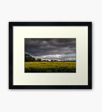 Moody Sky Framed Print