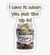 Tip Jar Stickers | Redbubble