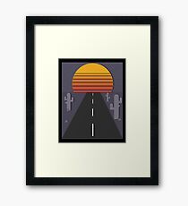 Setting Framed Print