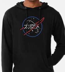 NASA Aesthetic Japanese Neon Logo Lightweight Hoodie