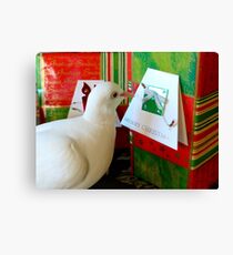 Form Me To YOU... - Dove & Christmas - NZ Canvas Print