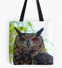I'm Silent... But Deadly!- Spotted-Eagle Owl - SA Tote Bag