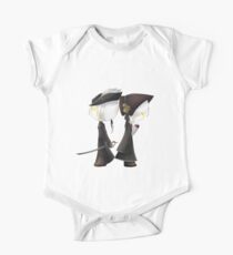 Body de manga corta Bloodborne - Lady Maria y Plain Doll