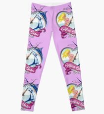 Billfish Babes Logo - Baby Pink Leggings