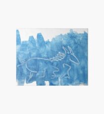 Blue Horse Art Board